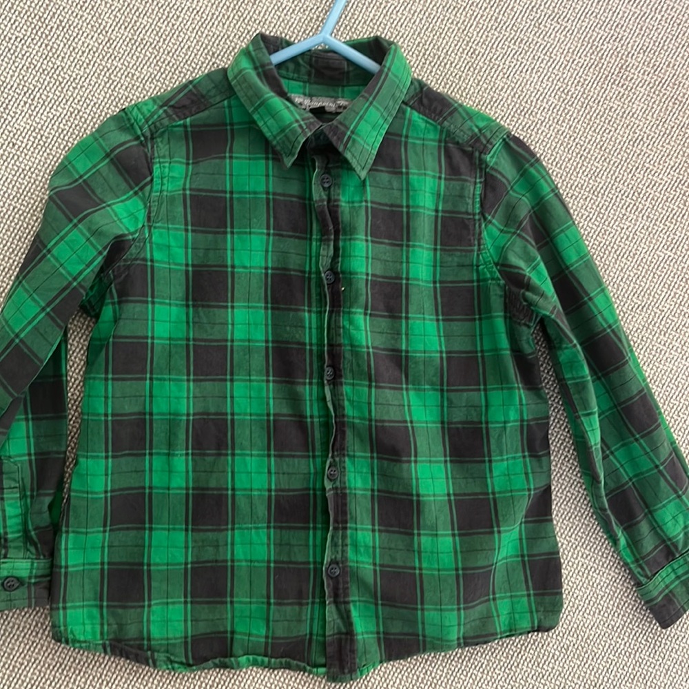 Bonpoint boys 4t long sleeve button down